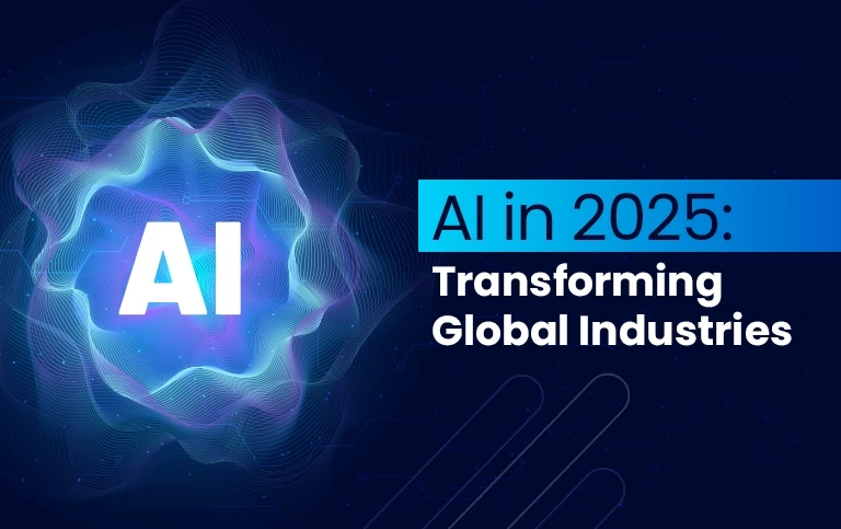 10 Ways AI Will Transform Businesses in 2025 - AI, Business Transformation, Technology Trends, 2025 blog article by KodeNerds