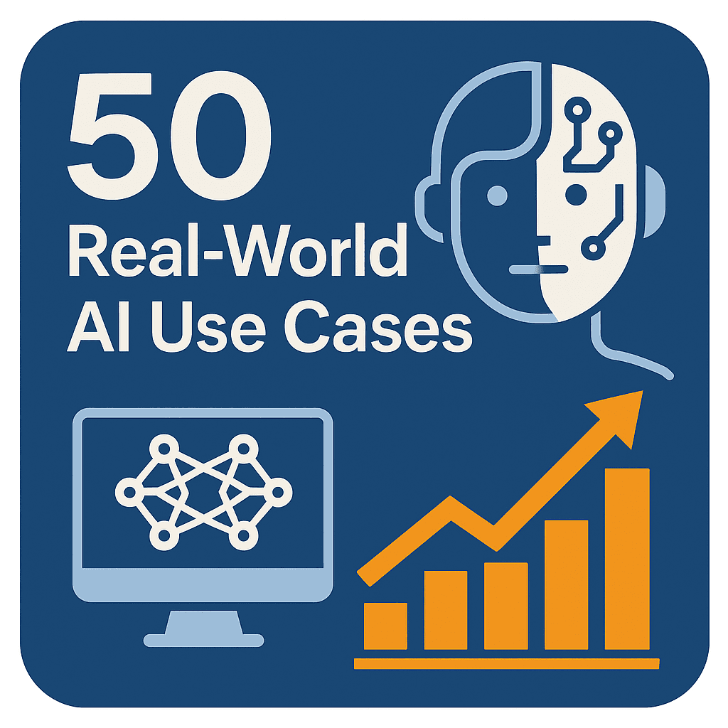 Featured blog post: 50 Real-World AI Use Cases Transforming Business in 2025 - Explore 50 practical AI applications across healthcare, finance, manufacturing, retail, and customer experience driving real business value.