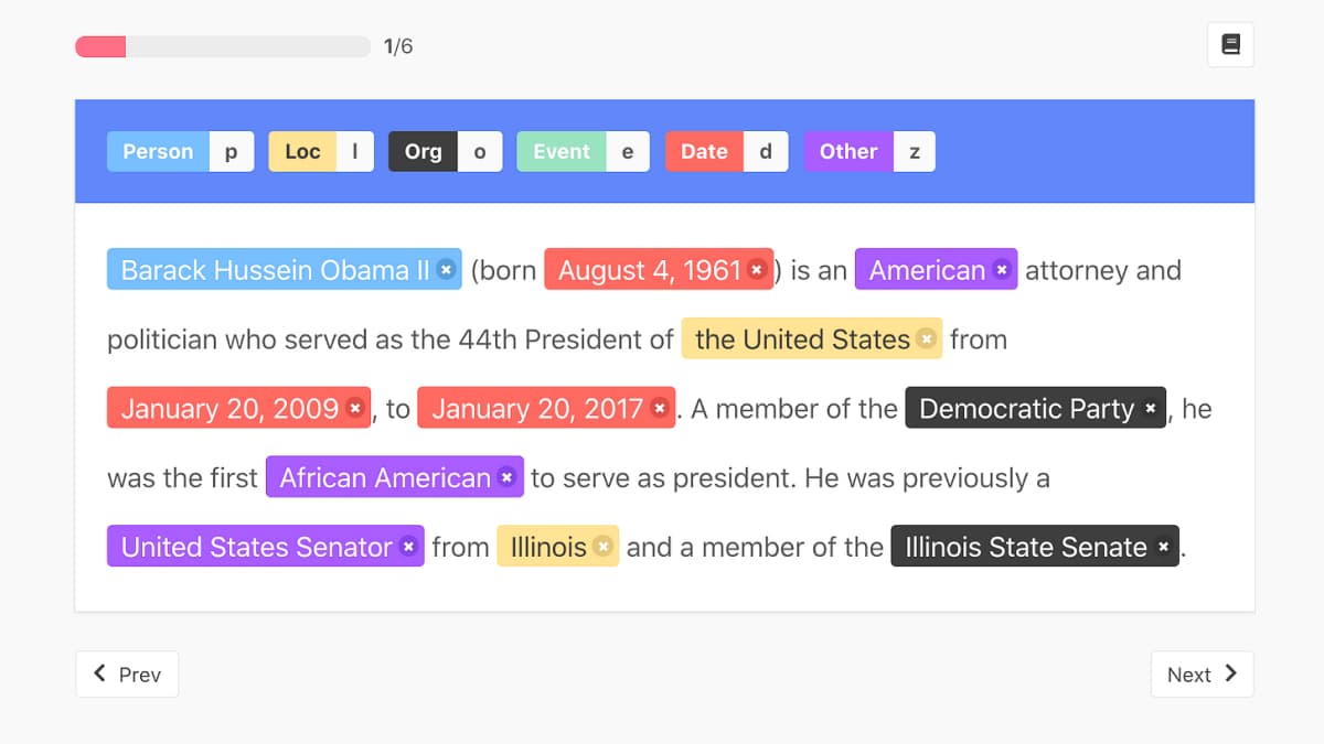 Text Annotation - Professional data annotation service showing AI training process and machine learning algorithms